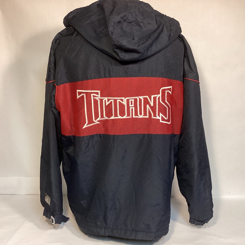 Vintage Majestic NFL Tennessee Titans Hood Jacket mens size large